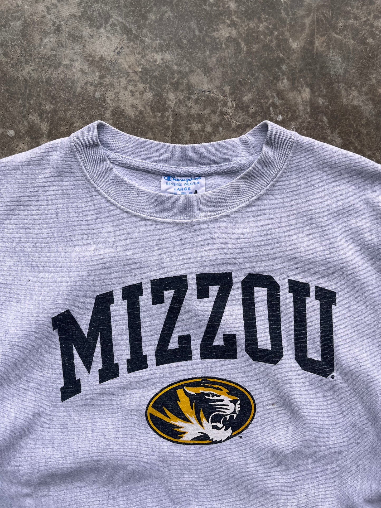 Modern Mizzou Reverse Weave - Large