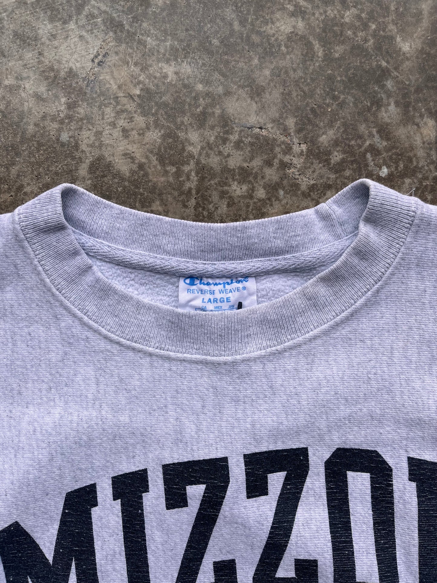 Modern Mizzou Reverse Weave - Large
