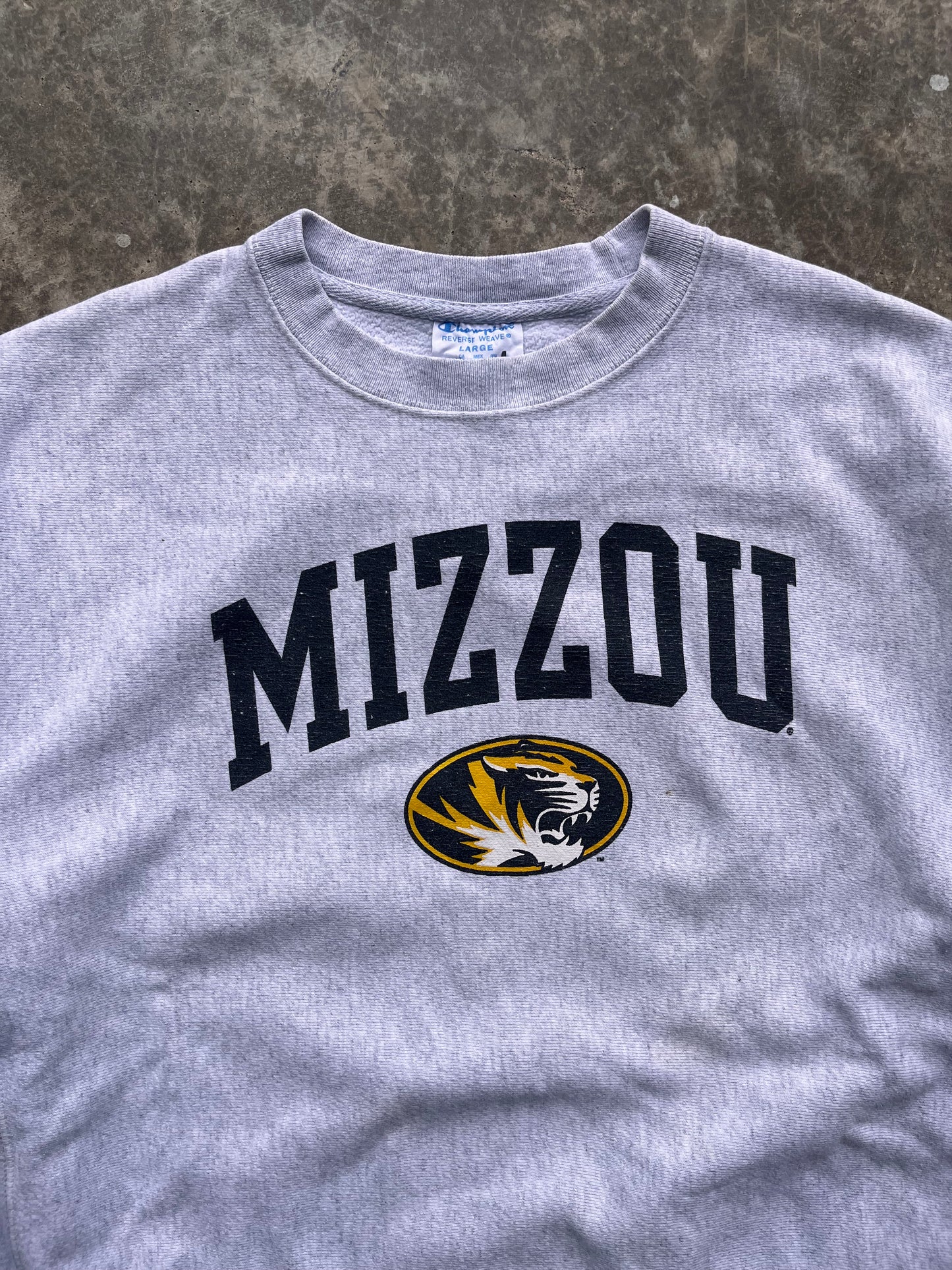 Modern Mizzou Reverse Weave - Large